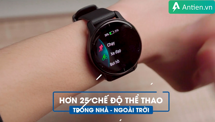 Đồng hồ thông minh Garmin Venu 2 Plus hỗ trợ thể thao