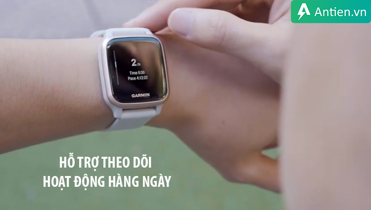 Garmin Venu SQ hỗ trợ theo dõi hoạt động hàng ngày