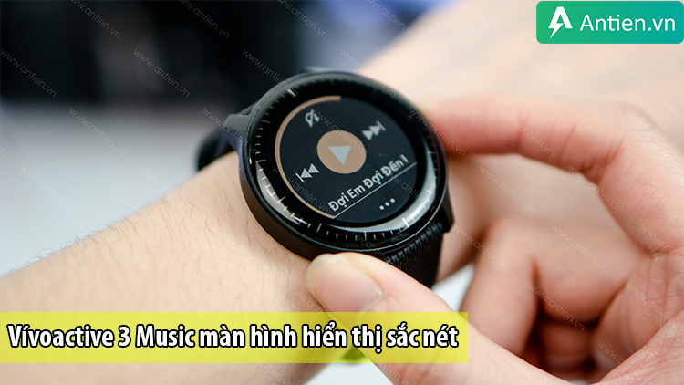 Đồng hồ thông minh chính hãng Garmin Vivoactive 3 Music