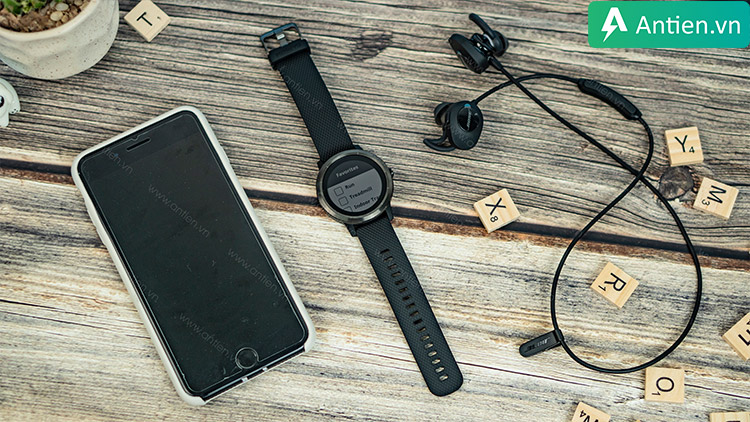 Đồng hồ thông minh chính hãng Garmin Vivoactive 3 viền gốm