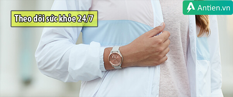 Đồng hồ thông minh Garmin Vivomove 3 hỗ trợ theo dõi sức khỏe