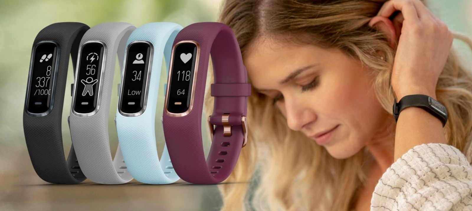 Vòng đeo tay thông minh Vivosmart 4