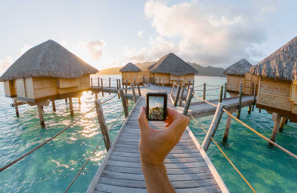 Chụp ảnh dọc tương thích với các mạng xã hội