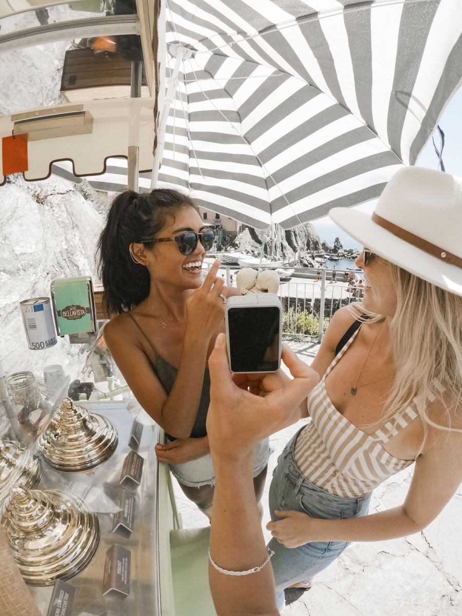 Chụp ảnh dọc tương thích với các mạng xã hội