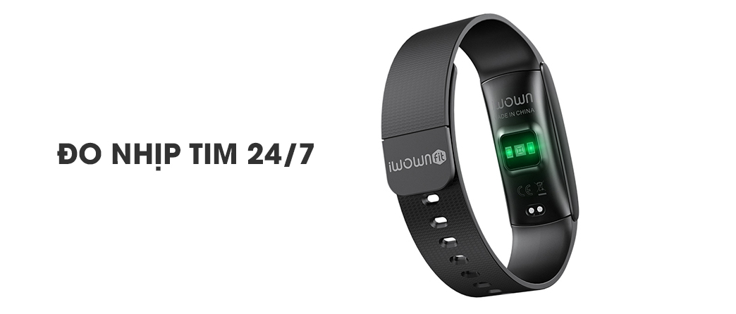 Vòng đeo tay đo nhịp tim iWOWN i6 Pro C