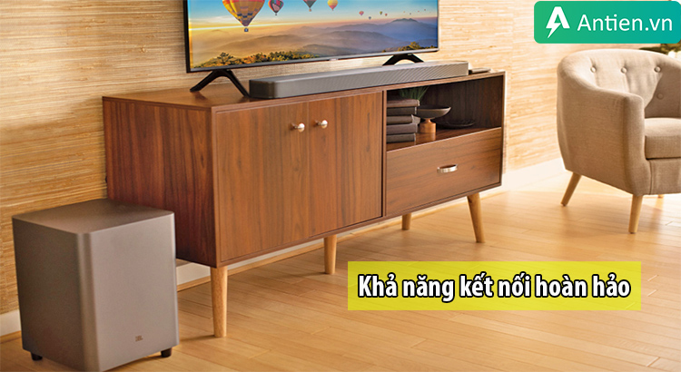 JBL Bar 5.1 Surround cho khả năng kết nối hoàn hảo
