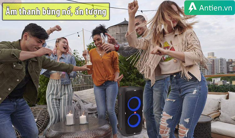 Loa kéo JBL Partybox 310 sở hữu âm thanh chất lượng