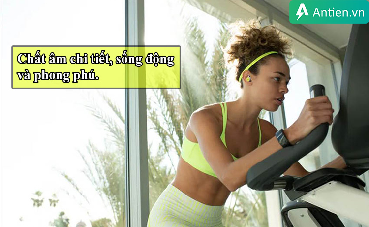 tai nghe bluetooth JBL Reflect Flow cung cấp chất âm rất tuyệt