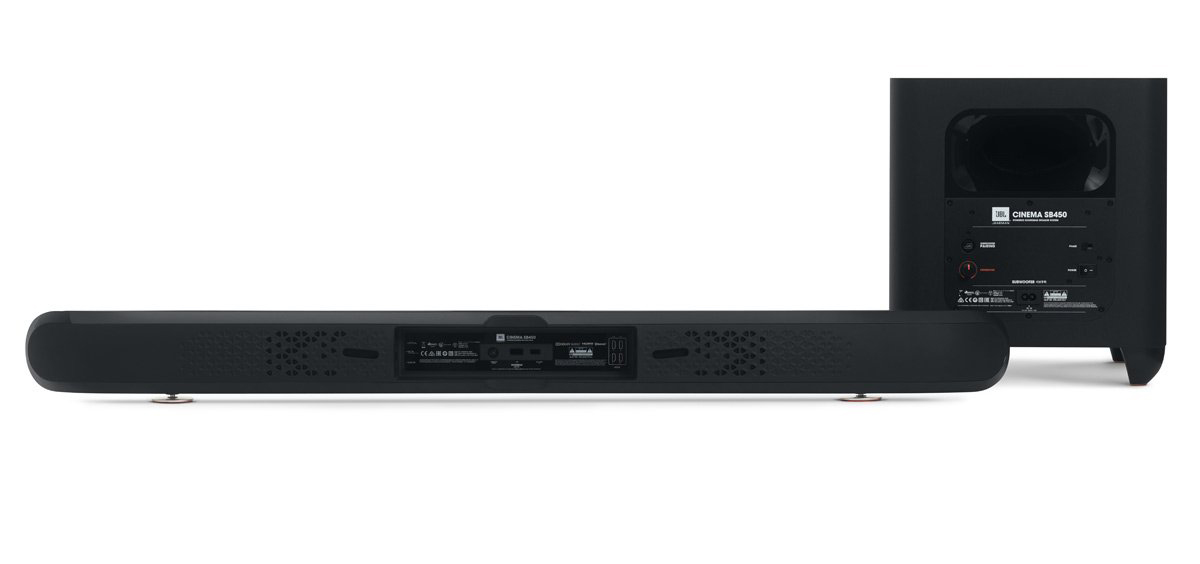 Hệ thống đầu vào của Loa JBL Soundbar SB450