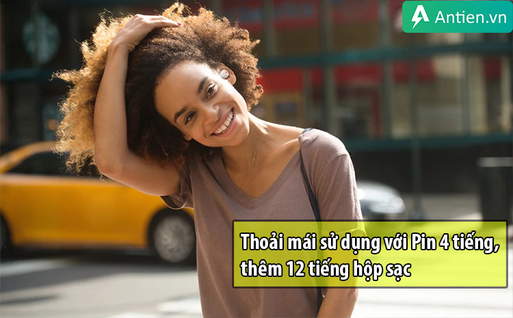 Thời lượng pin của JBL TUNE120TWS lên tới 16 tiếng