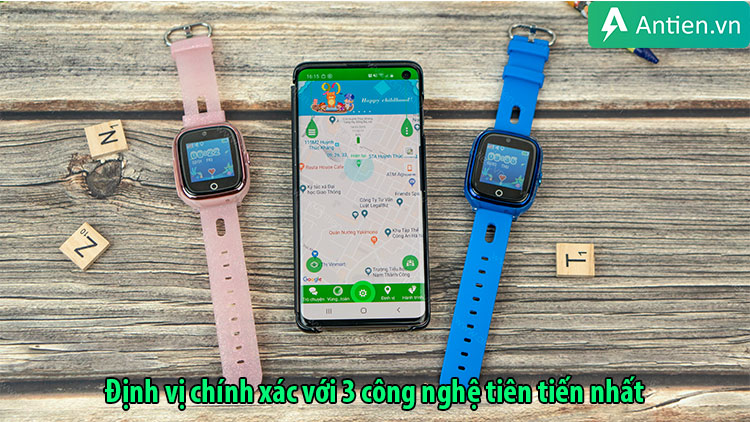 Khả năng định vị chính xác với 3 công nghệ tiên tiến nhất