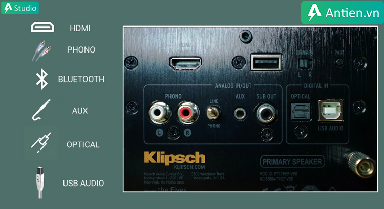 Khả năng kết nối linh hoạt của The Fives