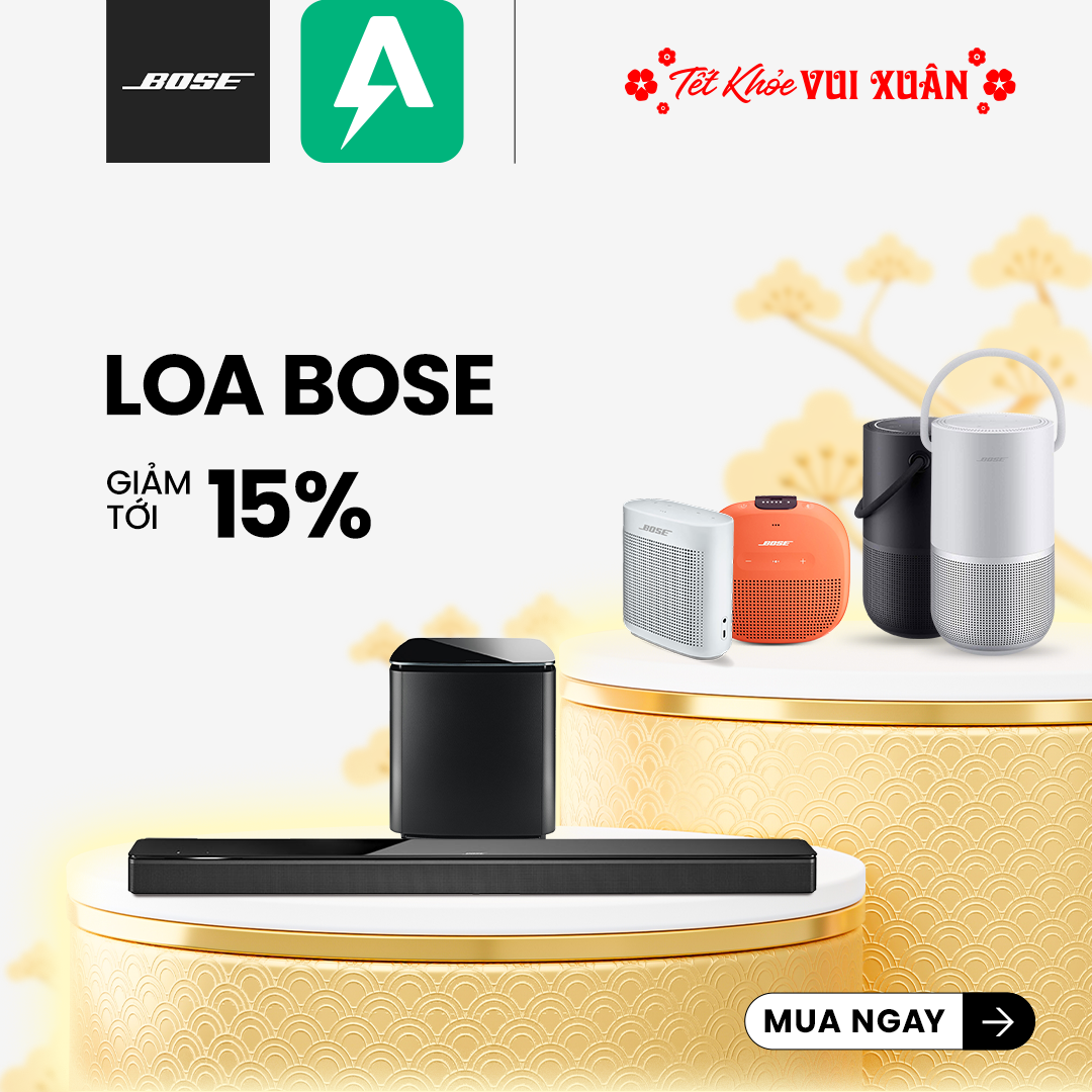 Bose giảm giá lên tới 15%