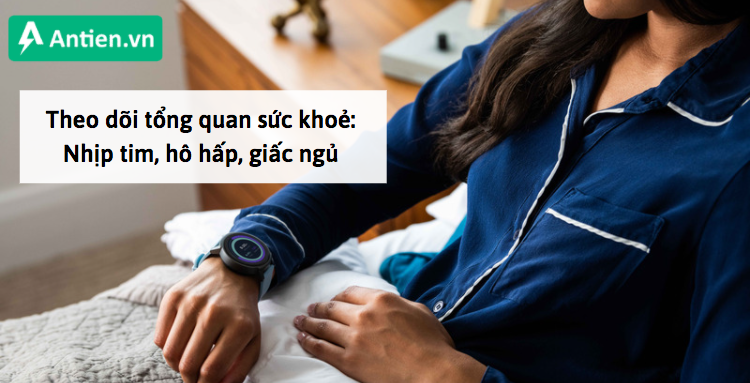 Ticwatch E3 có tính năng theo dõi sức khoẻ toàn diện