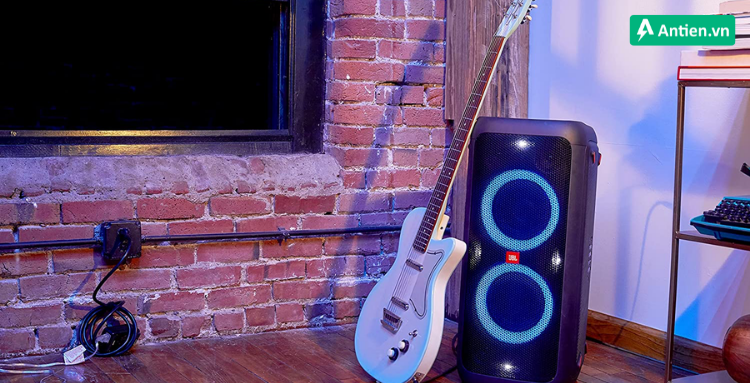JBL PartyBox 110 kết nối được với guitar