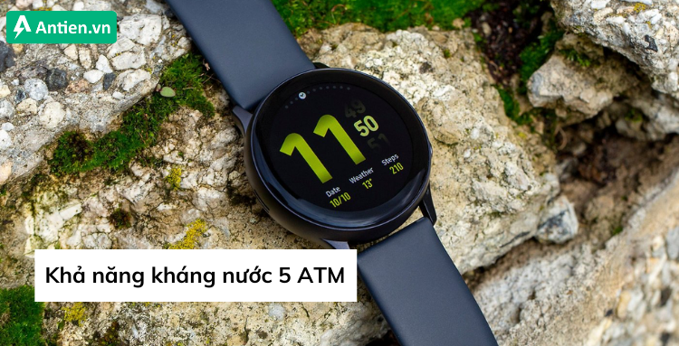 Samsung Active 2 được trang bị khả năng kháng nước 5 ATM 
