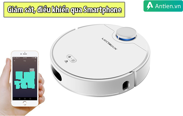 Giám sát, điều khiển robot Liectroux ZK901 qua Smartphone