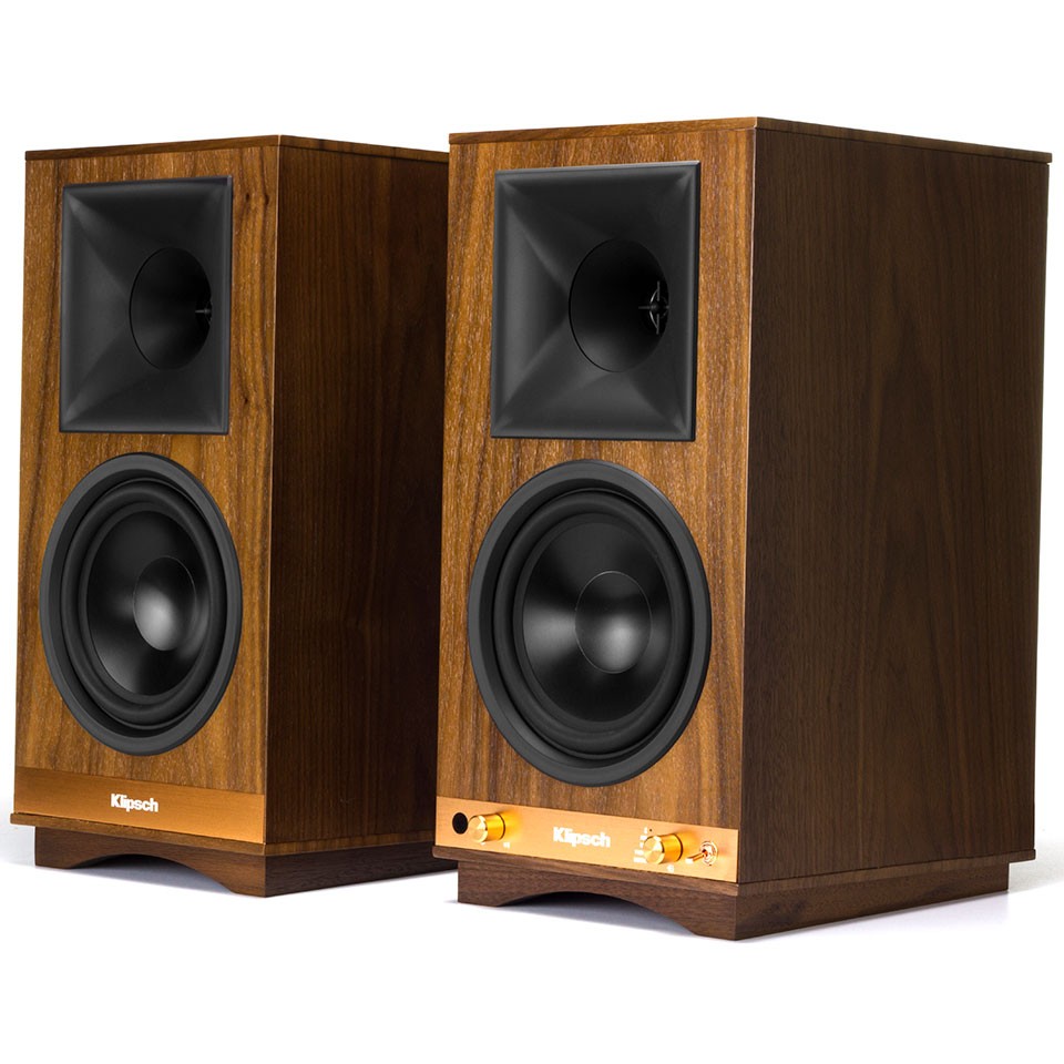 Mặt trước (bỏ ê-căng) của loa Klipsch The Sixes