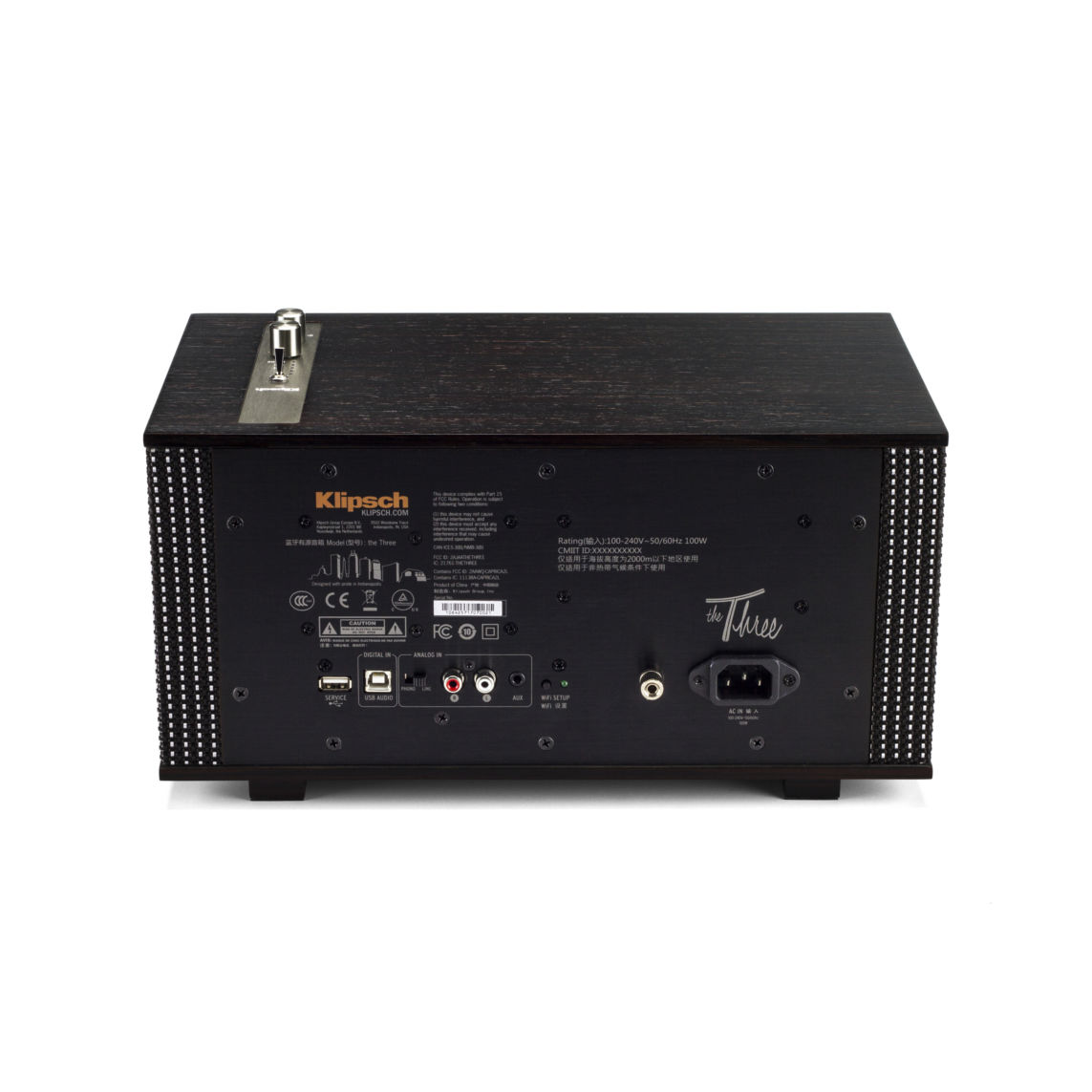 Mặt sau của loa Klipsch The Capitol Three