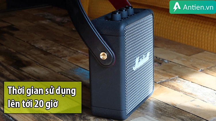 Thời lượng pin của loa Marshall Stockwell 2 lên tới 20 giờ
