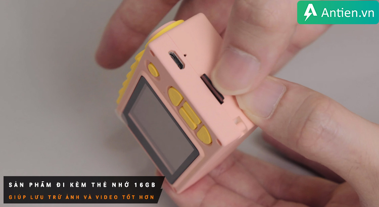 Máy ảnh myFirst Camera 2 - Hỗ trợ thẻ MicroSD