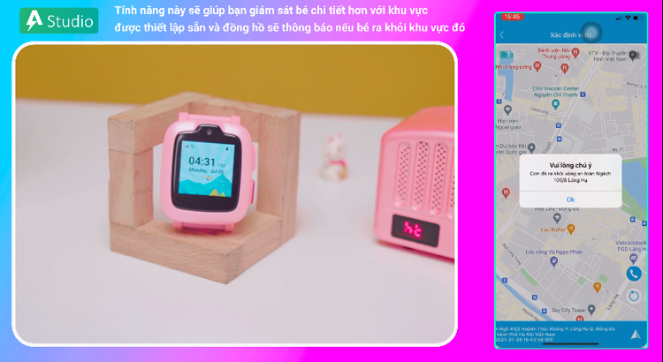 Tính năng vùng an toàn