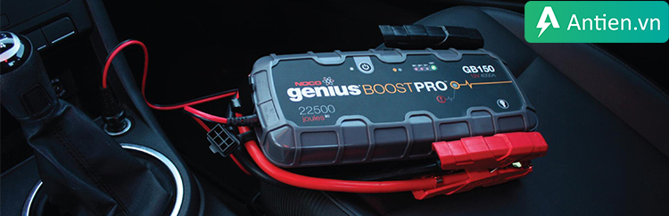 Pin dự phòng kiêm bộ khởi động xe NOCO GB150 không chỉ mạnh hơn mà còn nhỏ và nhẹ hơn 