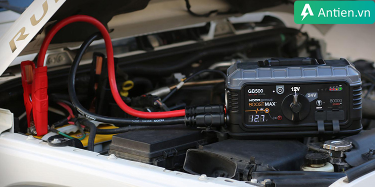 Pin dự phòng kiêm bộ khởi động xe NOCO GB500 năng lượng lớn hơn, kích thước nhỏ hơn