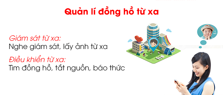 Quản lý, theo dõi trẻ từ xa với tính năng nghe lén, chụp ảnh