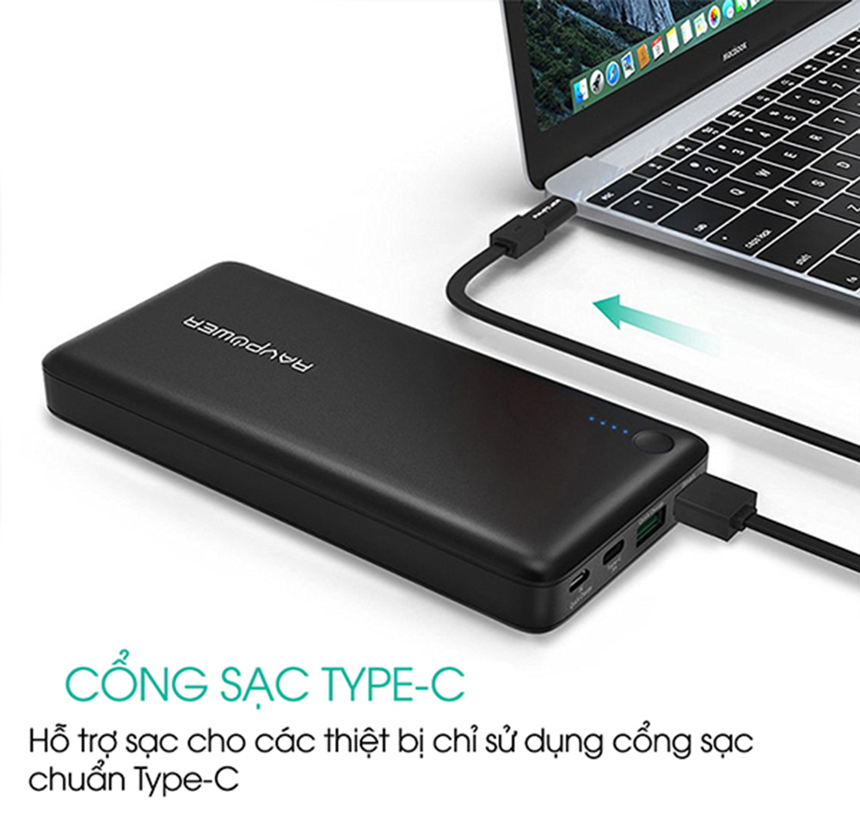 Pin sạc dự phòng laptop RAvpower RP-PB04