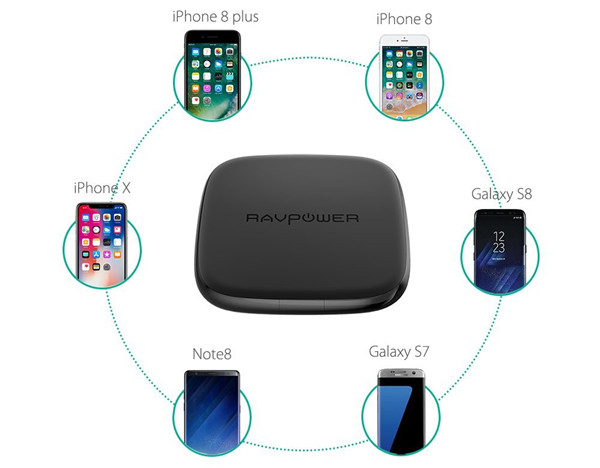 Sạc không dây cho Samsung và các thiết bị chuẩn Qi