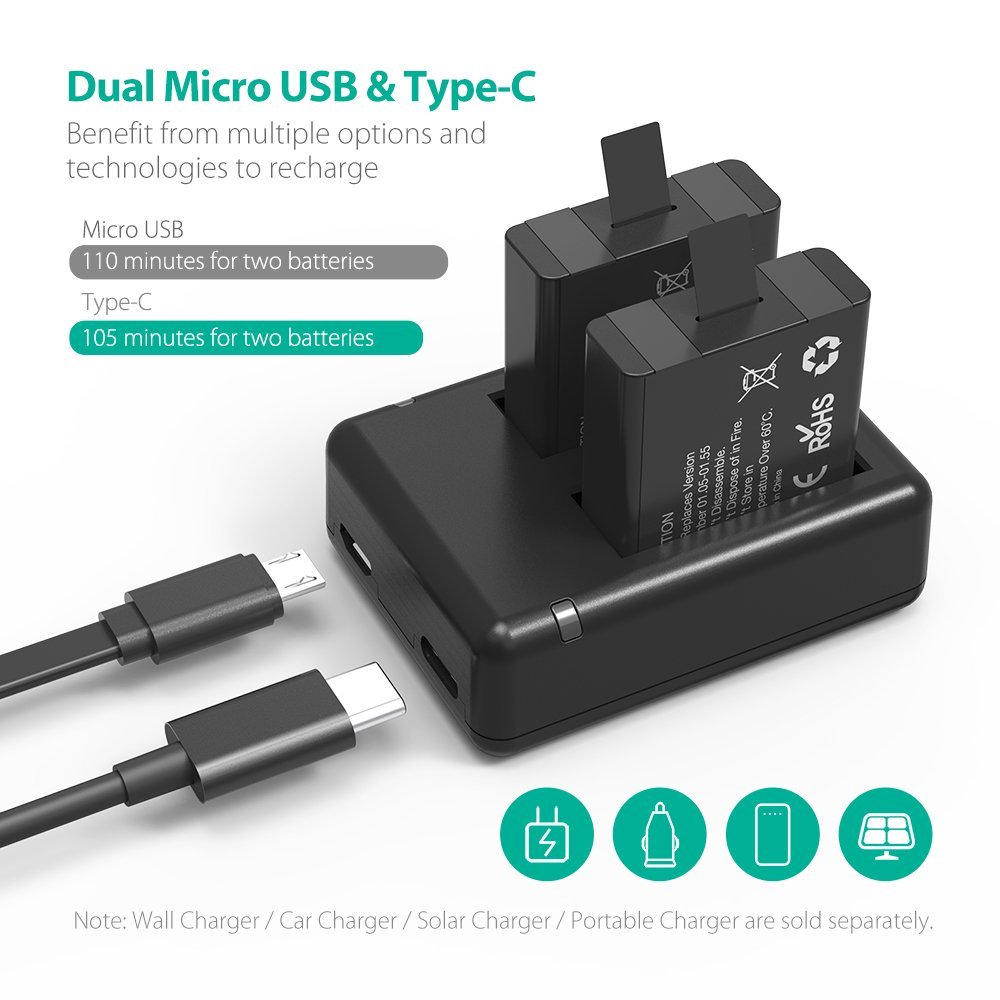 Nhiều sự lựa chọn để sạc lại pin