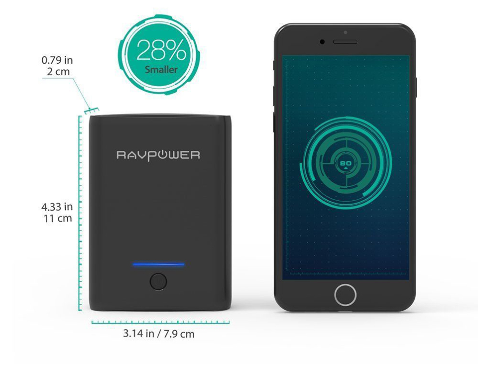 Pin sạc dự phòng chính hãng Ravpower