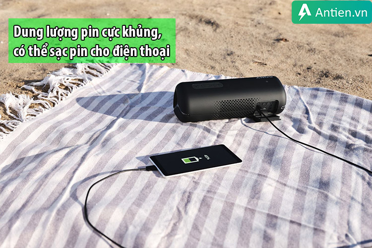 Loa Sony SRS-XB32 cho thời lượng pin ấn tượng