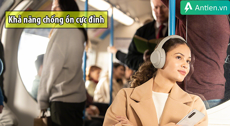 Tai nghe không dây Sony WH-1000XM4 chống ồn tốt nhất