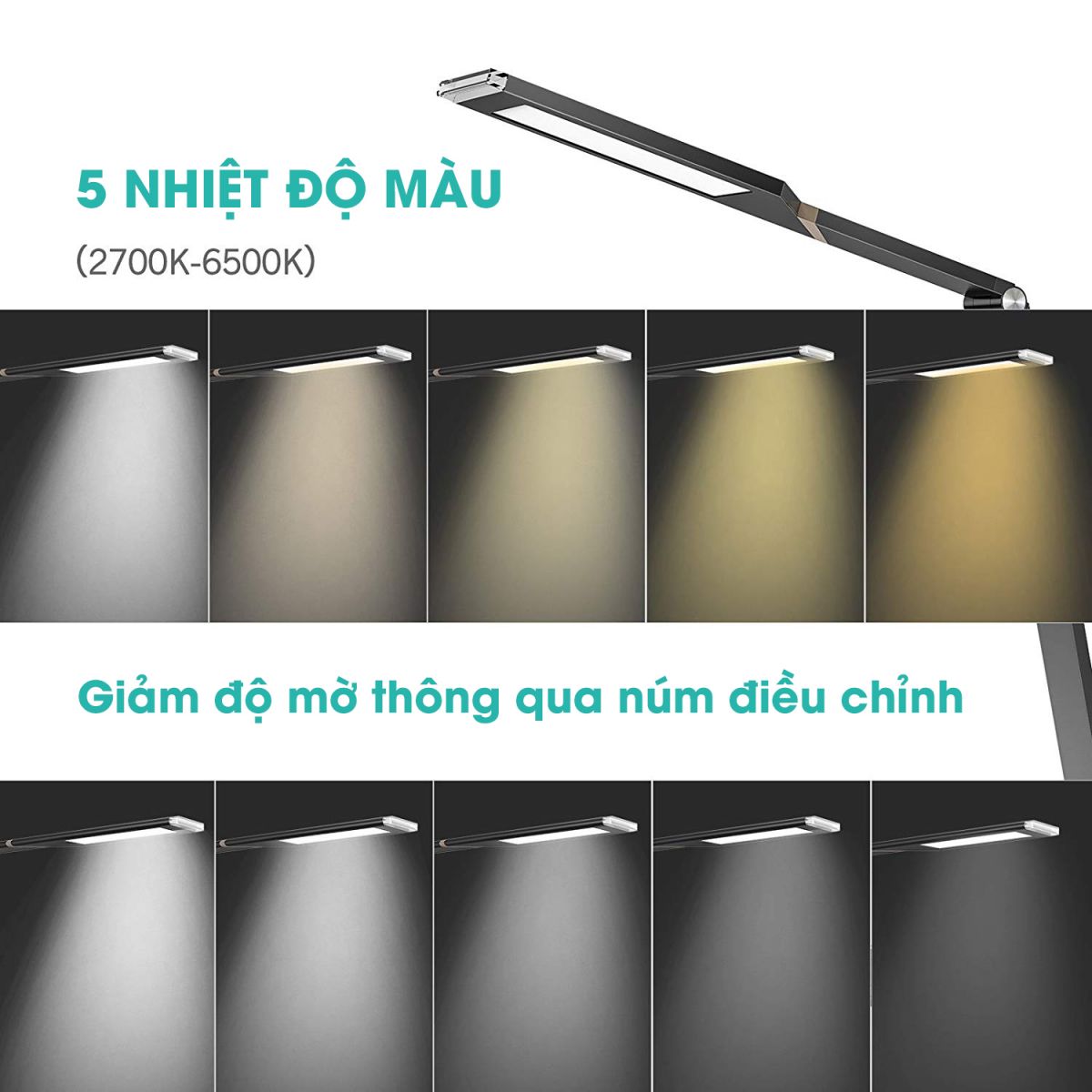 Dễ dàng hiệu chỉnh màu và độ sáng đèn LED