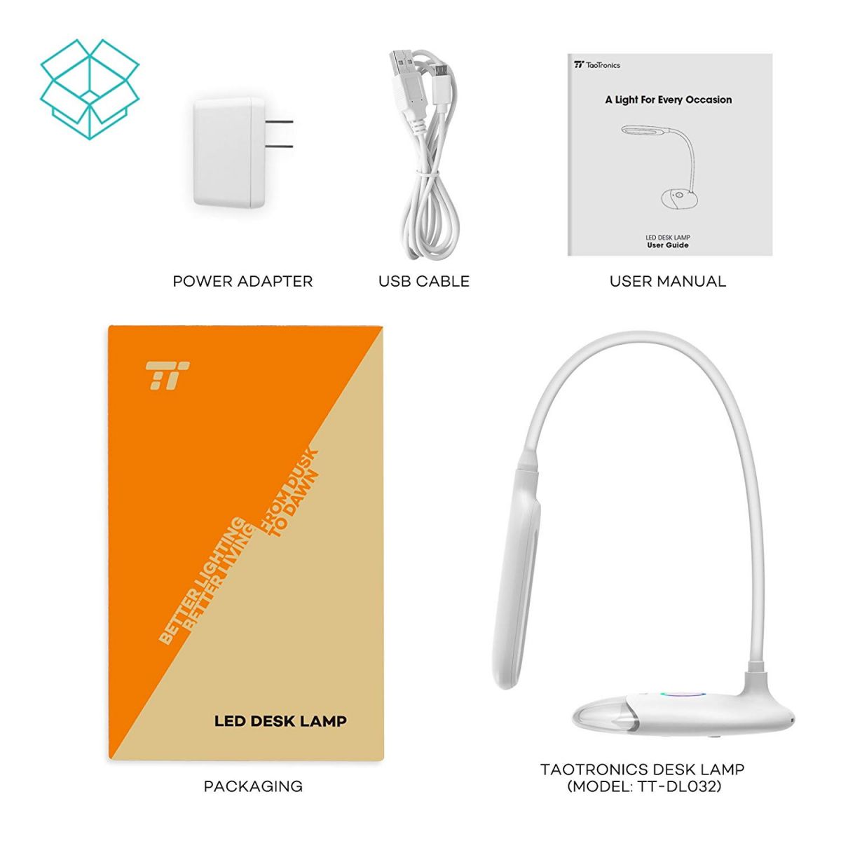 Phụ kiện đèn LED để bàn Taotronics TT-DL032