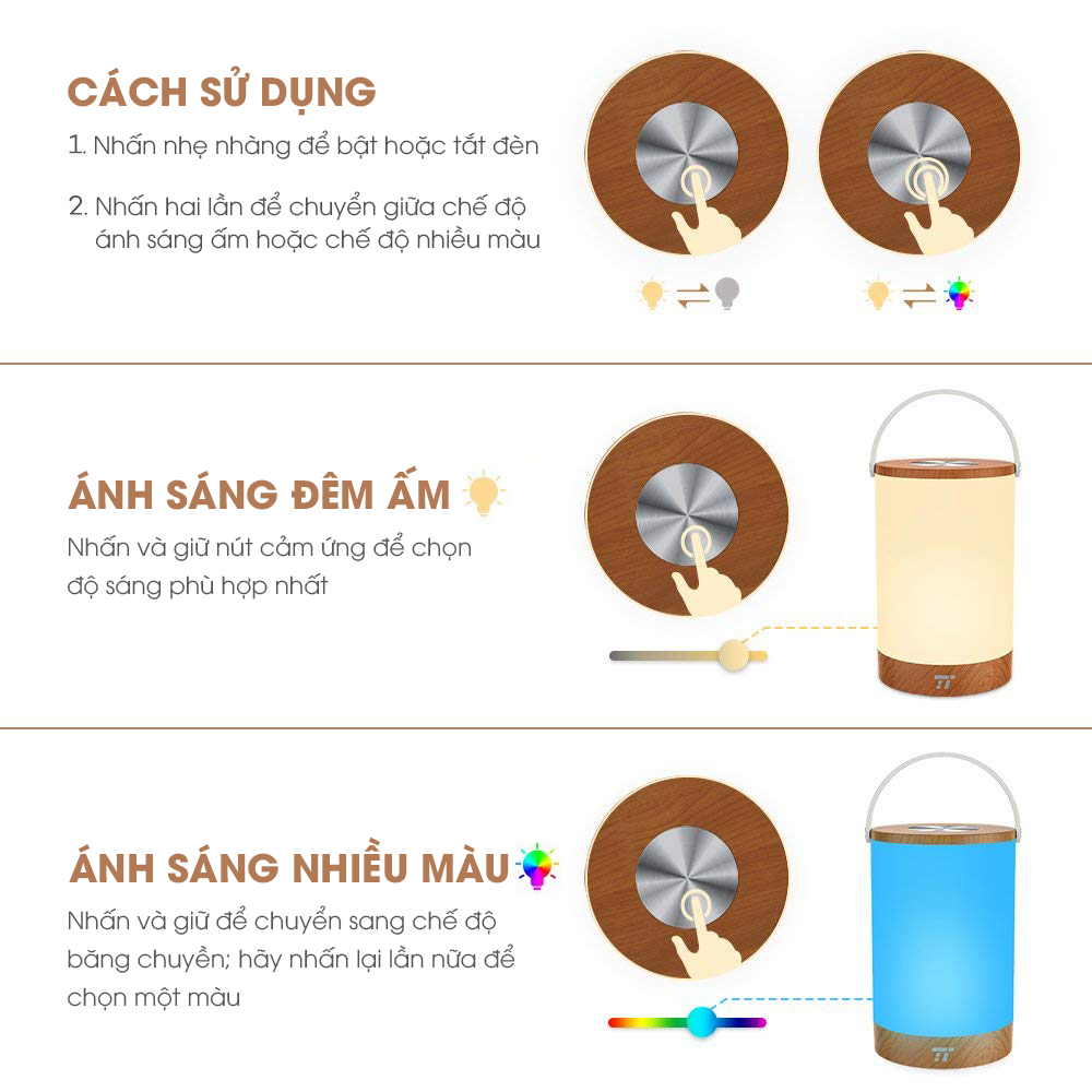 Dễ dàng điều chỉnh ánh sáng
