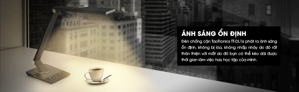 Đèn bàn chống cận thân thiện với mắt