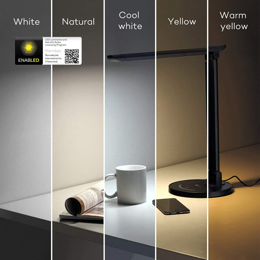 Đèn Led để bàn TaoTronics TT-DL13 với 5 chế độ anh sáng