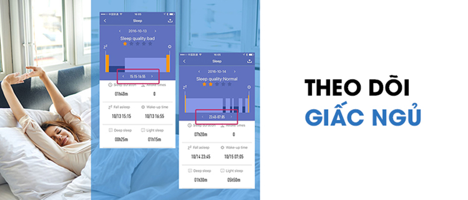 Giám sát chất lượng giấc ngủ