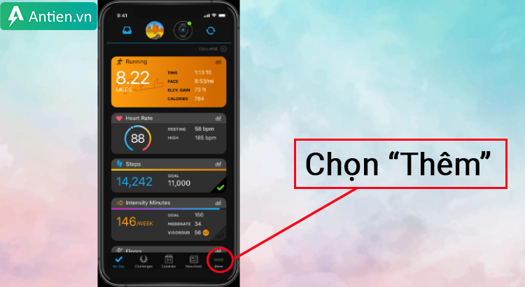 Tạo danh bạ khẩn cấp trên đồng hồ Garmin Venu 2 Plus nhờ vào Garmin Connect