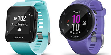 So sánh đồng hồ thông minh Garmin Forerunner 45 và Forerunner 35