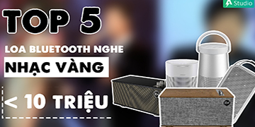 Top 5 Loa Bluetooth Nghe Nhạc Vàng Hay Nhất, Giá Siêu Mượt