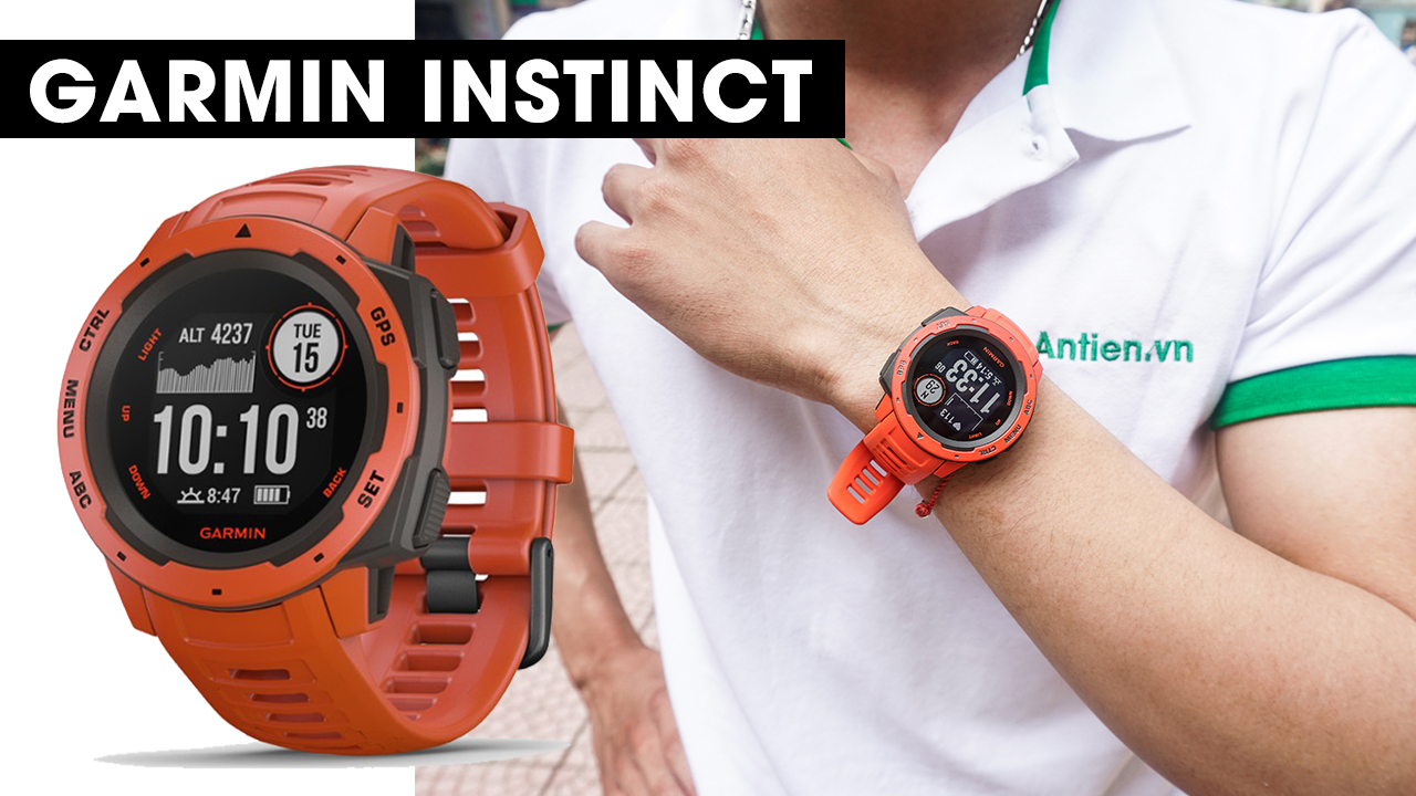 [VIDEO] Đánh giá chi tiết Garmin Instinct l Đồng hồ chuẩn quân sự Mỹ