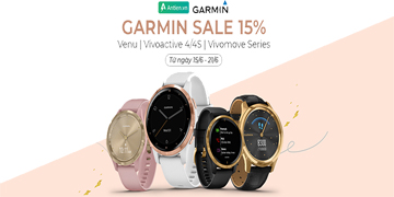 [SIÊU OFF] Chương trình Female color promotion: Off 15% giá đồng hồ Garmin