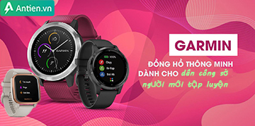 Top đồng hồ Garmin ĐÁNG SỞ HỮU cho dân văn phòng hay người mới bắt đầu tập luyện!