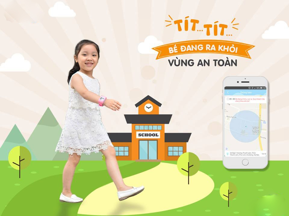 Siêu HOT: Đồng hồ định vị trẻ em giá rẻ chính hãng