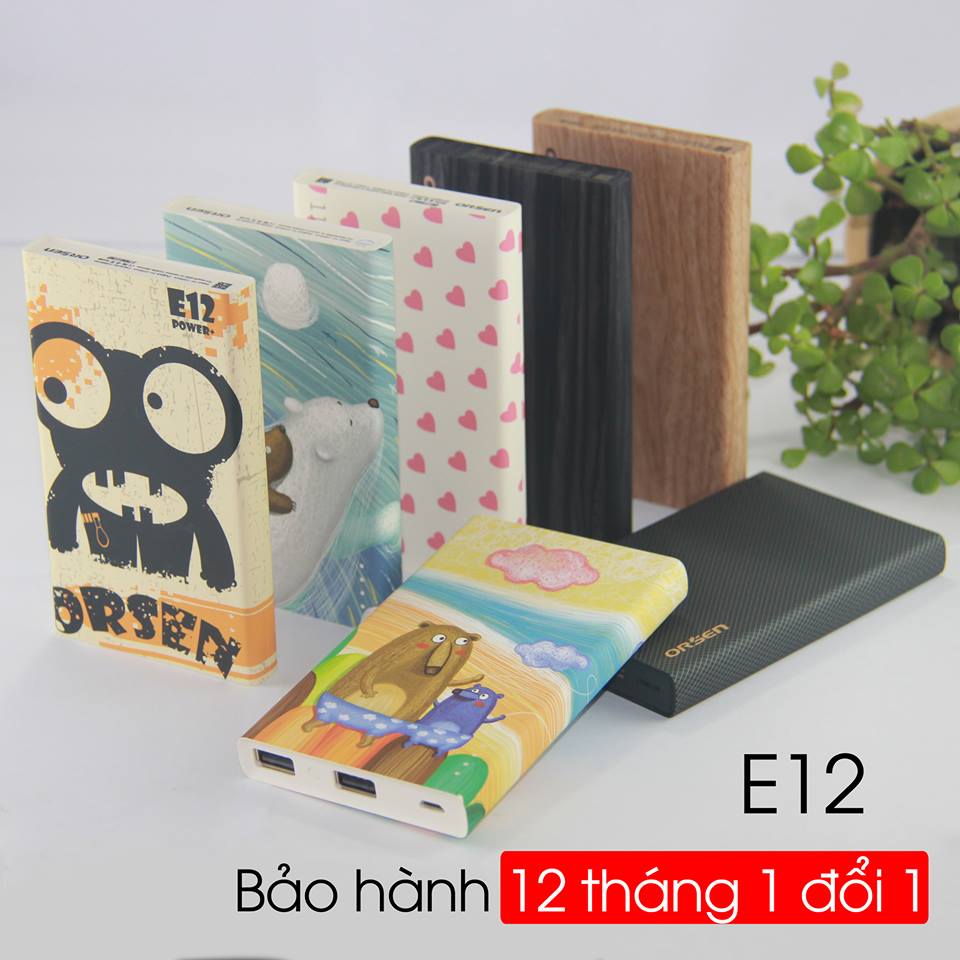 Pin sạc tích điện đa năng ORSEN E12