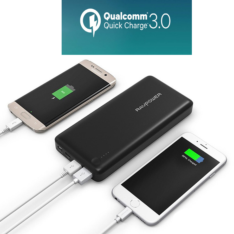 Pin sạc dự phòng hay sạc nguồn đang được định nghĩa lại bởi Quick Charge 3.0